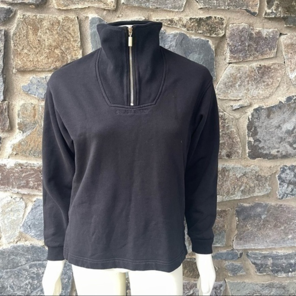Escada sport sweatshirt 3/4 zip size small